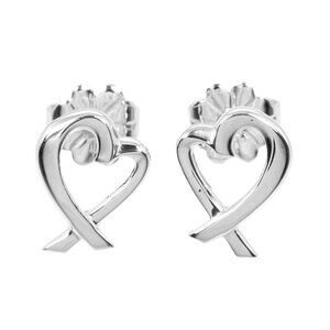 TIFFANY&Co. Loving heart Piercing Silver925 1.25g Women